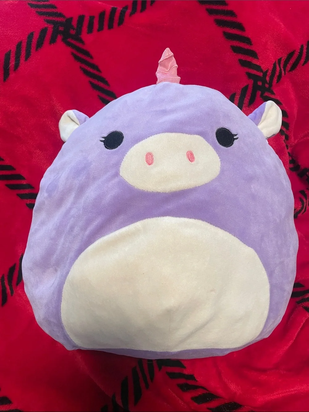 Unicorn Squishmallow - purple/ medium